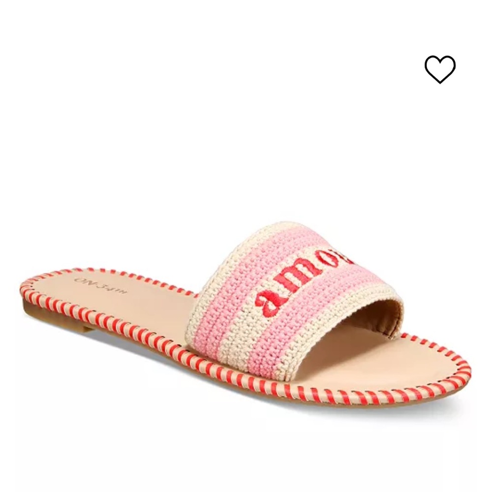 ON 34TH Women's Madelyn Slip-On Woven Flats,  like NWT.